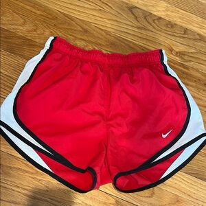 Nike Women's Red Athletic Shorts